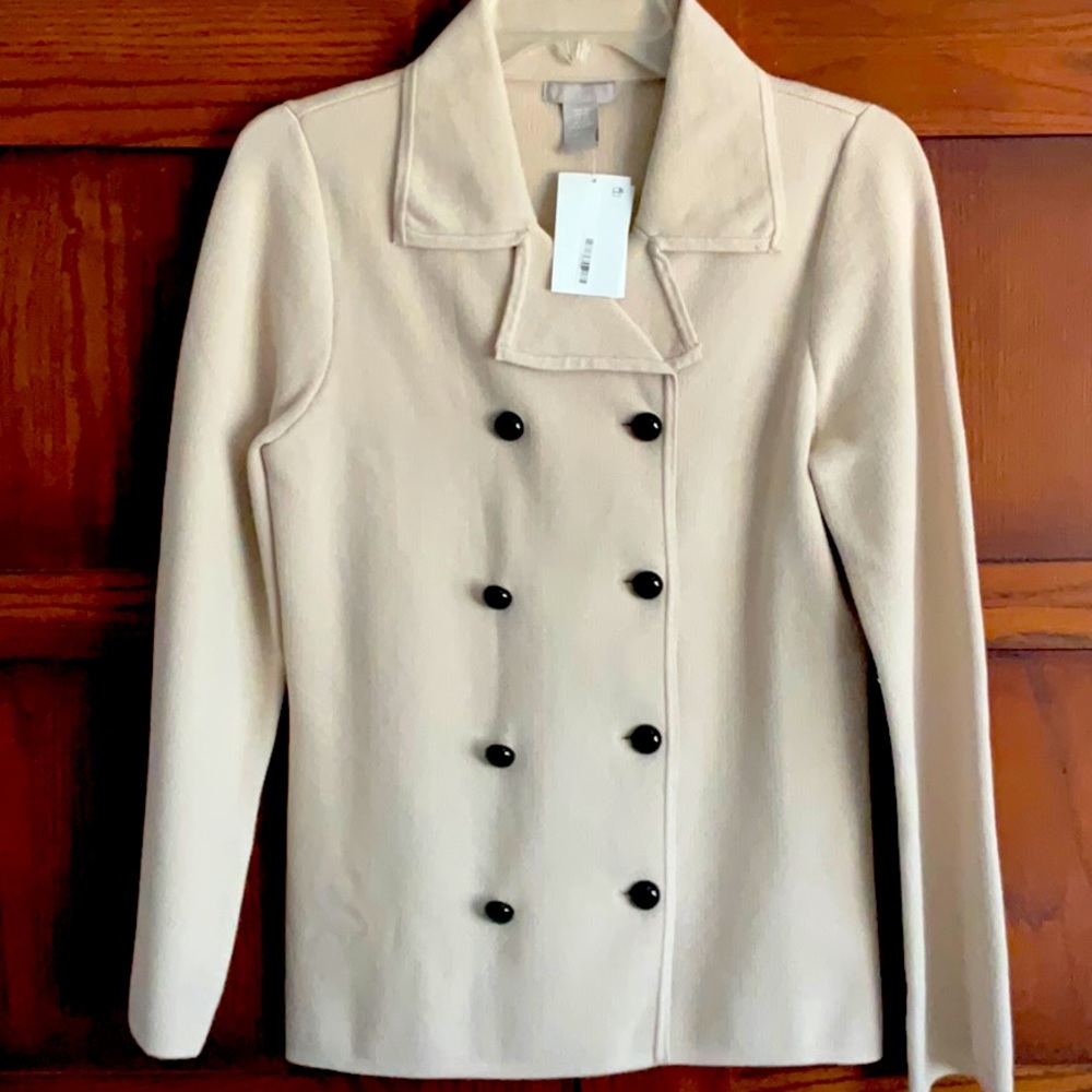 New H&M Sweater Jacket Cardigan Blazer XS